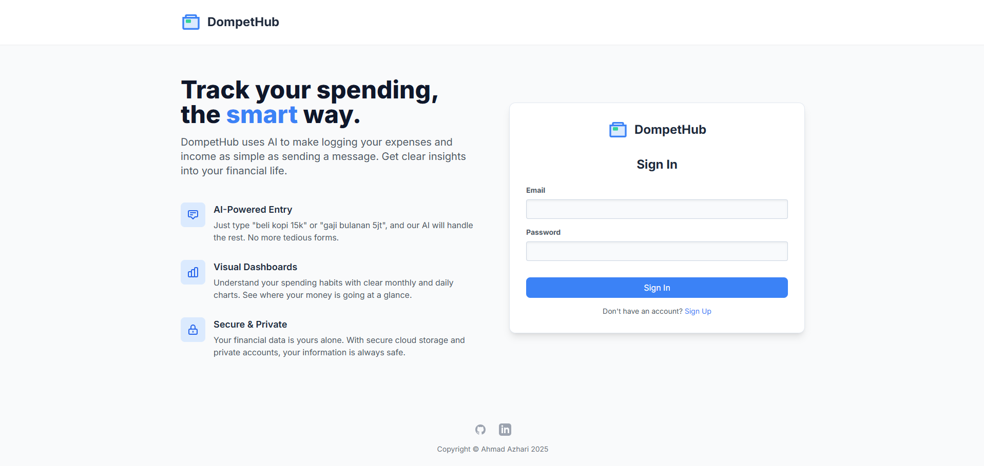 DompetHub Screenshot