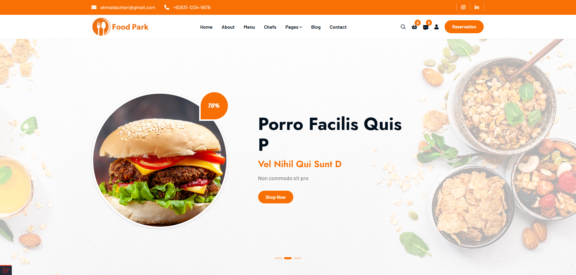 FoodParadise Screenshot